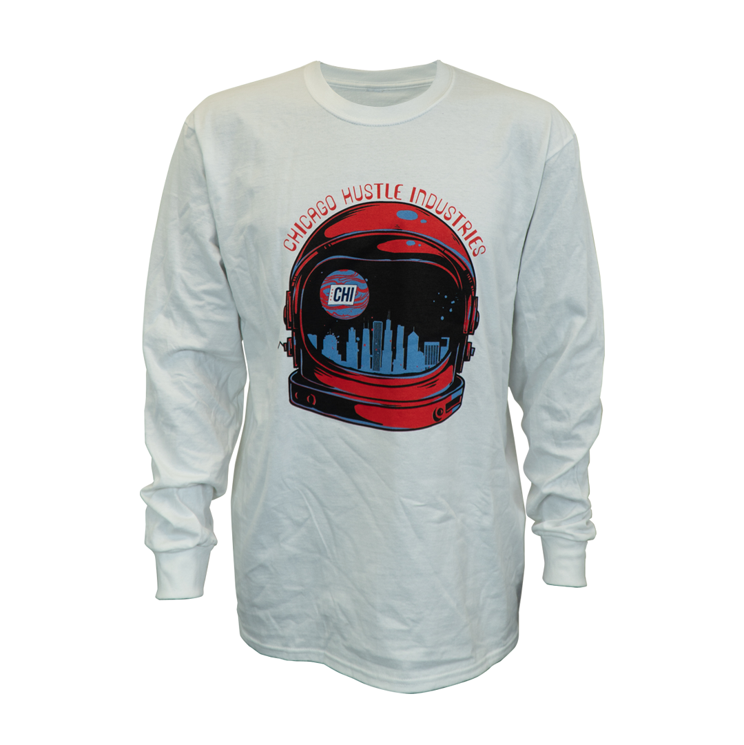 Spaceman - Long Sleeve Unisex Crew
