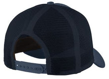 Load image into Gallery viewer, Tilted Logo - Trucker Hat - Navy Blue